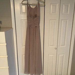 B2 Jasmine Taupe Bridesmaid Dress